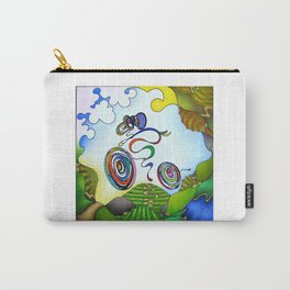 Bicycle, Cycling - Wine Country Rouleur Carry-All Pouch | Mountainbike, Happy, Cyclist, California, Wine, Vineyard, Sports, Fun, Exercise, People 