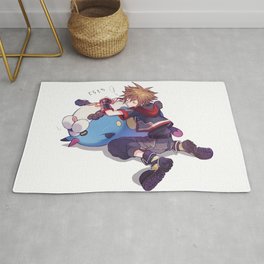 Squish Sora Rug | Games, Tshirt, Posters, Japan, Pop Art, Digital, Anime, Art, Gamer, Tapestry 