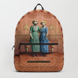The Sloth Sisters at Home Backpack