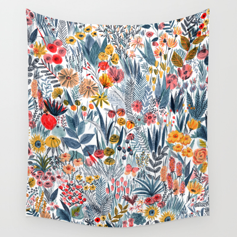 floral tapestry