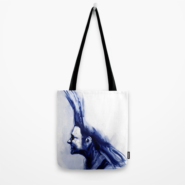 Blue Hawk Tote Bag By Foxjon Society6