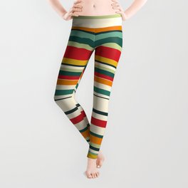 hippie mini stripes  Leggings