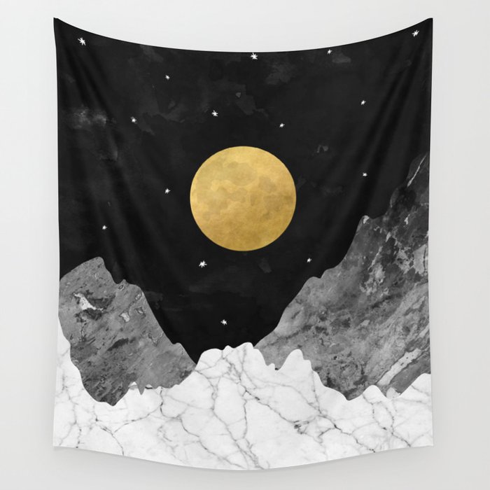 moon and stars tapestry