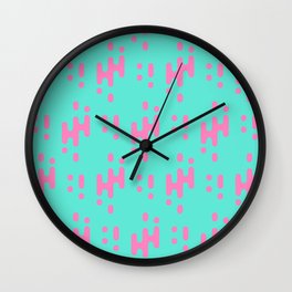 Leak Pattern Wall Clock