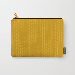 Mustard yellow striped Carry-All Pouch | Bohemian, Mudcloth, Pattern, Stripes, Textile, Graphicdesign, Digital, Parallels, Mustard Yellow, Minimalist 
