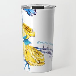 Ribbon | Endometriosis awareness Travel Mug