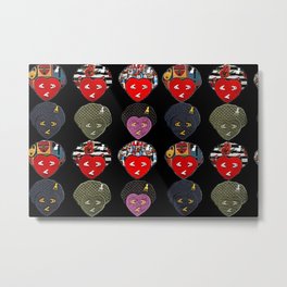A more  Beautiful variation Metal Print | Thelovemovement, Ebizzness, Collage 