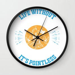 Life Without God Is Like A Broken Pencil It's Pointless Wall Clock | Graphite, Pop Art, Jesuschris, Christian, Faith, Nogod, Acrylic, Typography, Nopeace, Knowgod 