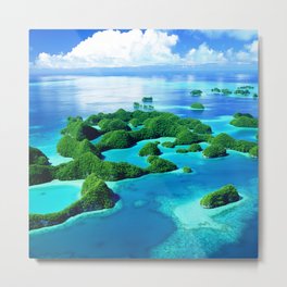 70 Wild Islands Palau Metal Print
