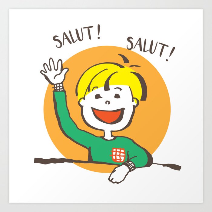 Salut Art Print By Scb13 Society6 Salut Art Print By Scb13 Society6