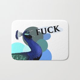 Profanity Peacock Badematte