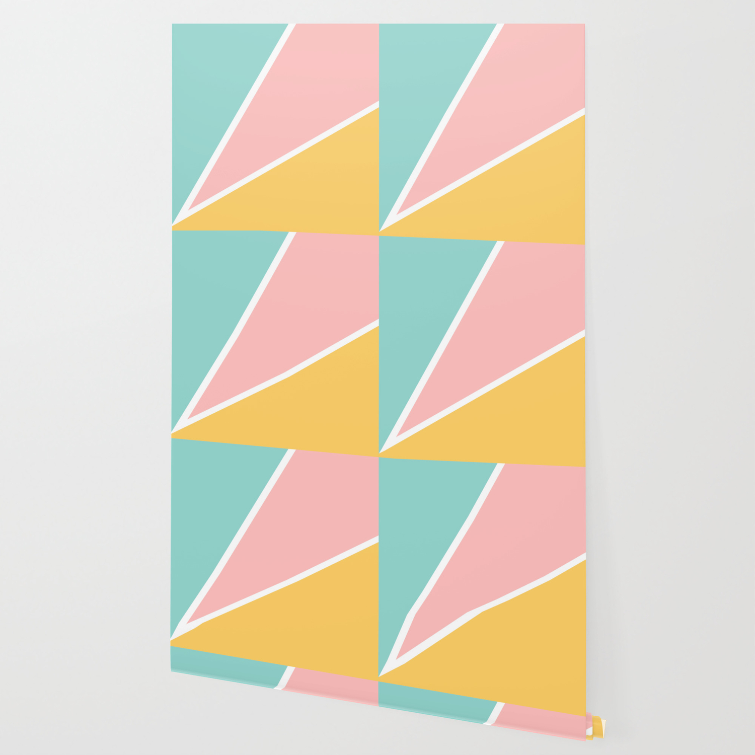 Tropical Summer Pastel Pink Turquoise Yellow Color Block Geometric Pattern Wallpaper By Girlytrend Society6 Find the best pastel colors wallpaper on wallpapertag. tropical summer pastel pink turquoise yellow color block geometric pattern wallpaper by girlytrend