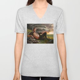Ian Malcolm: From Chaos V Neck T Shirt