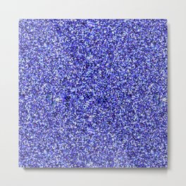 glitter purple pattern Metal Print