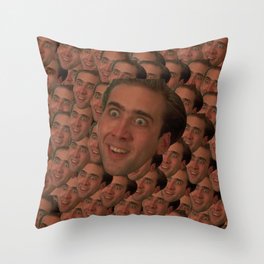 Pin By Kate On Funny Nicolas Cage Sequin Pillow Funny Memes