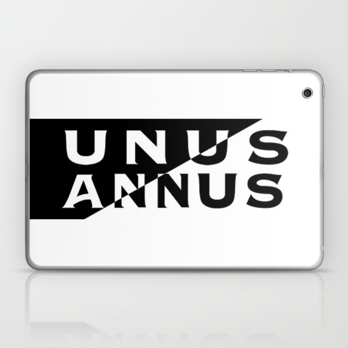 Unus Annus Logo Laptop Ipad Skin By Bingochamp77 Society6