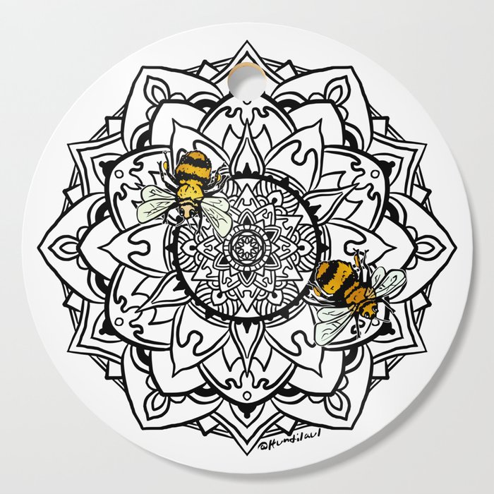 Free Free 327 Bee Layered Mandala SVG PNG EPS DXF File