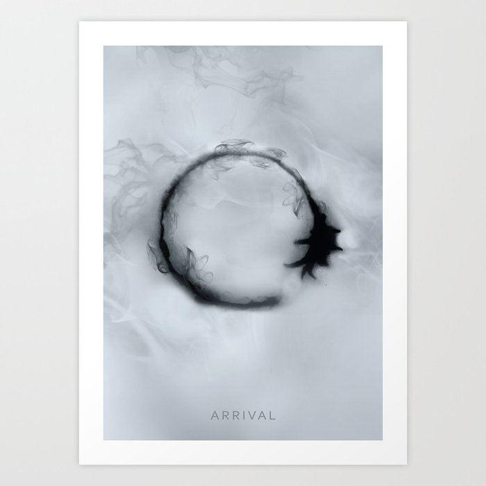 Arrival Movie Poster Art Print By Lautstarke Society6