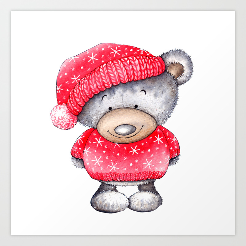 christmas teddy