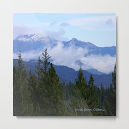 Trinity Alps in Trinity County, California Metal Print