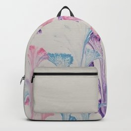 Pink, Lilac, and Blue Flowers 33 Backpack