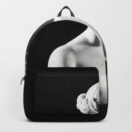 Aphrodite Backpack | Digital, Procreation, Drawing, Sculpture, Greek, Venus, Goddess, Black And White, Passion, Roman 