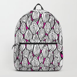 Vagina - Rama, White with Pink Backpack | Femalenudity, Humanbody, Pussypower, Feminists, Drawing, Vaginas, Femaleanatomy, Mooncup, Quirkypatterns, Femalesex 