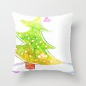 Grungy Pink Hearts Throw Pillow By Samantha Lynn Society6