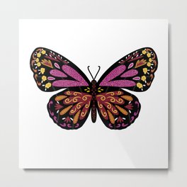 Monarch butterfly Metal Print