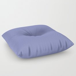 Deep Periwinkle Color Accent Floor Pillow