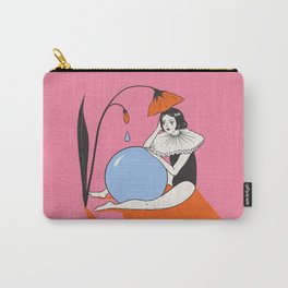 Sad Clown with a Ball of Tears Carry-All Pouch