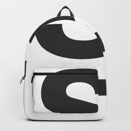 Letter and Line Backpack | Vector, Graphicdesign, Digital, Underline, Modern, Line, Style, S, Abstract, Minimal 