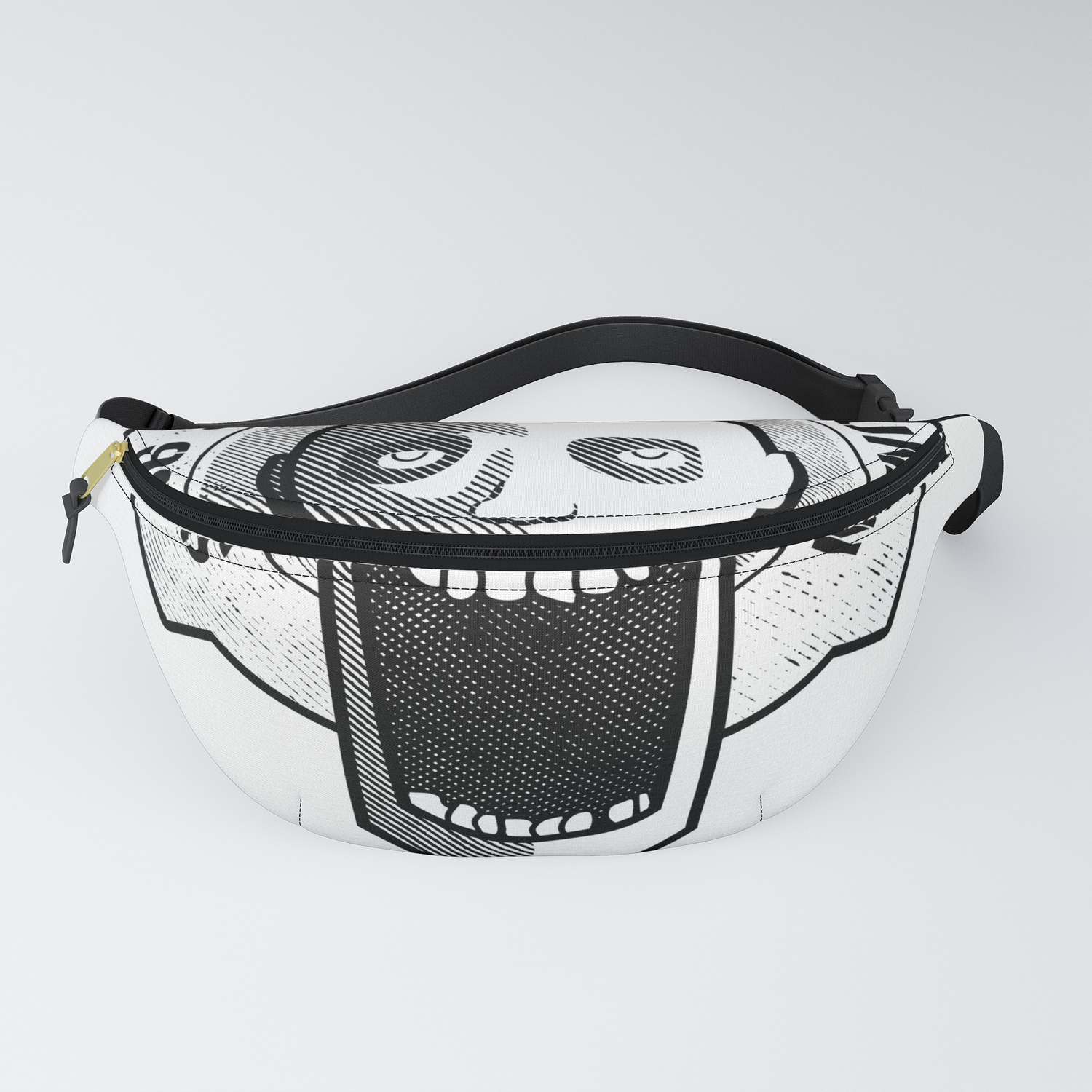Scp 096 Shy Guy Scp Foundation Fanny Pack By Olliesan1 Society6