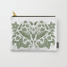 Beetle Bloom Carry-All Pouch