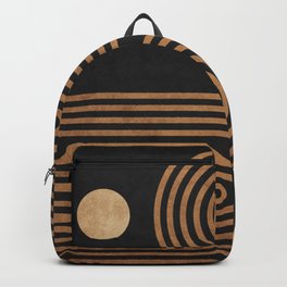 Arches - Minimal Geometric Abstract 2 Backpack