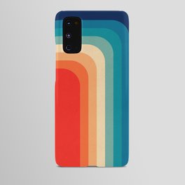 Retro 70s Color Palette III Android Case | 90S, Grunge, Cubism, Digital, 80S, Geometry, Grain, Retro, Trendy, Curated 