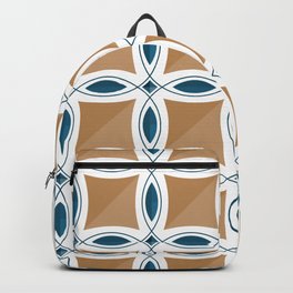 Circles with lens pattern and Diamond Backpack