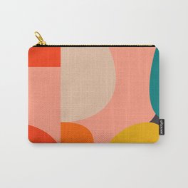 geometry shape mid century organic blush curry teal Tasche | Wall, Curated, Curry, Shapes, Geometric, Vintage, Art, Mustard, Graphicdesign, Pattern 