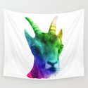 Rainbow Goat Wandbehang