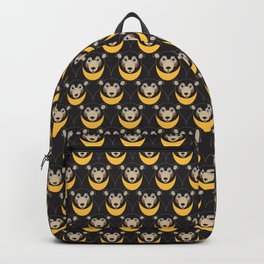 Sun Bears Backpack | Honey, Teddy, Pattern, Cute, Children, Malay, Graphicdesign, Bear, Animal, Cave 