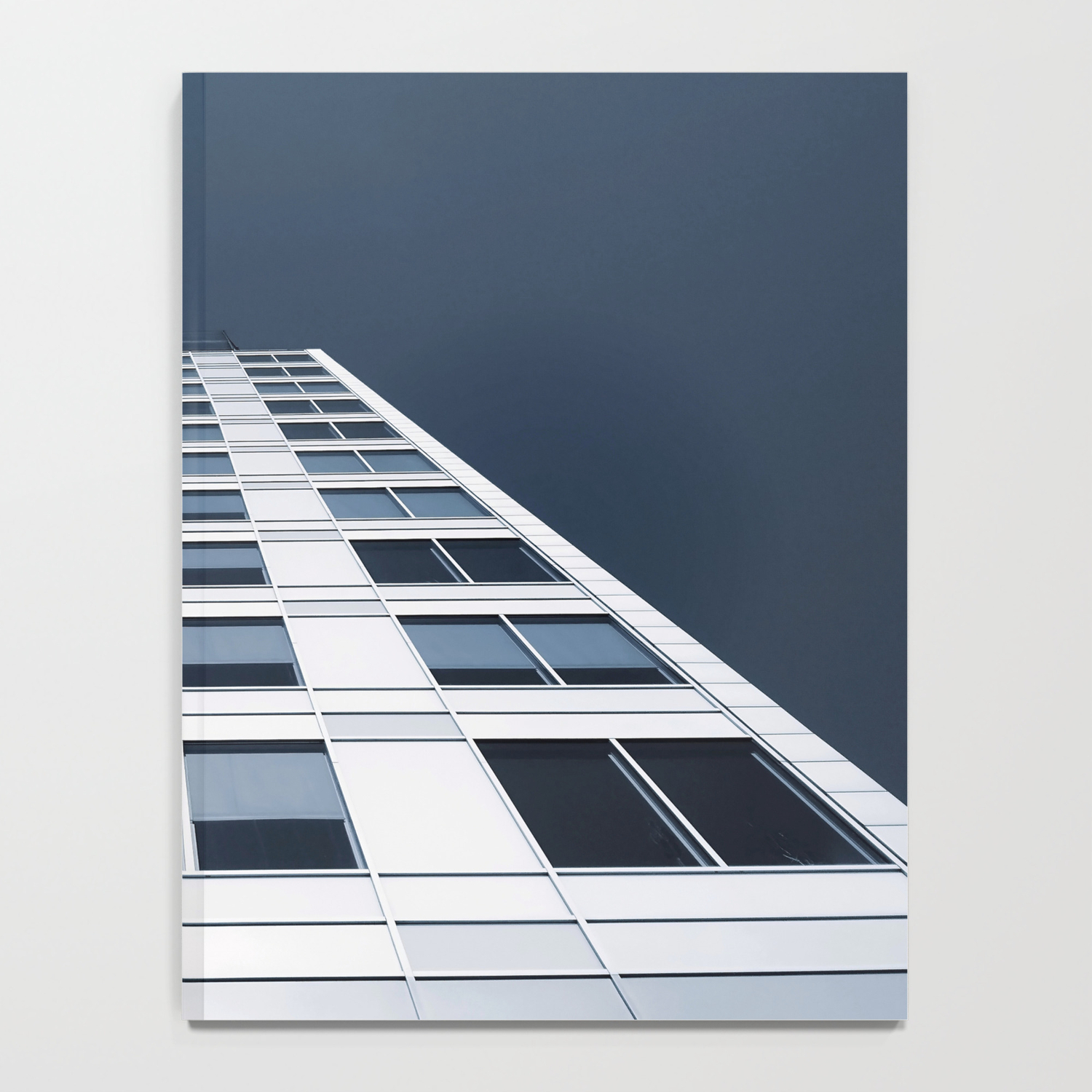 Abstract Low Angle View Of Commercial Building Notebook By Hamik Society6