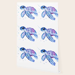 cute turtle wallpaper for any decor