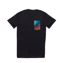 Stria T Shirt | Ocean, Acrylic, Painting, Digital, Coral, Snorkeling, Water, Reefs, Underwater, Tropical 