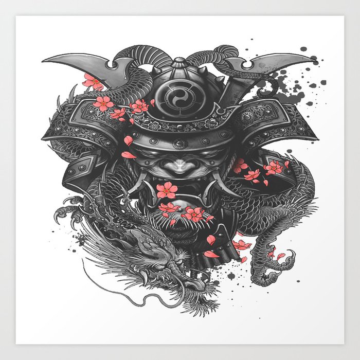 Sleeve Tattoo Samurai Irezumi Art Print By Jani87 Society6