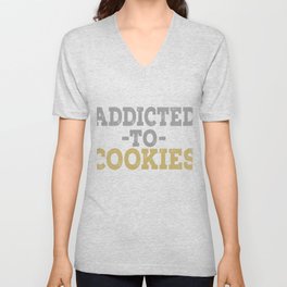 Addicted To Cookies Unisex V-Neck