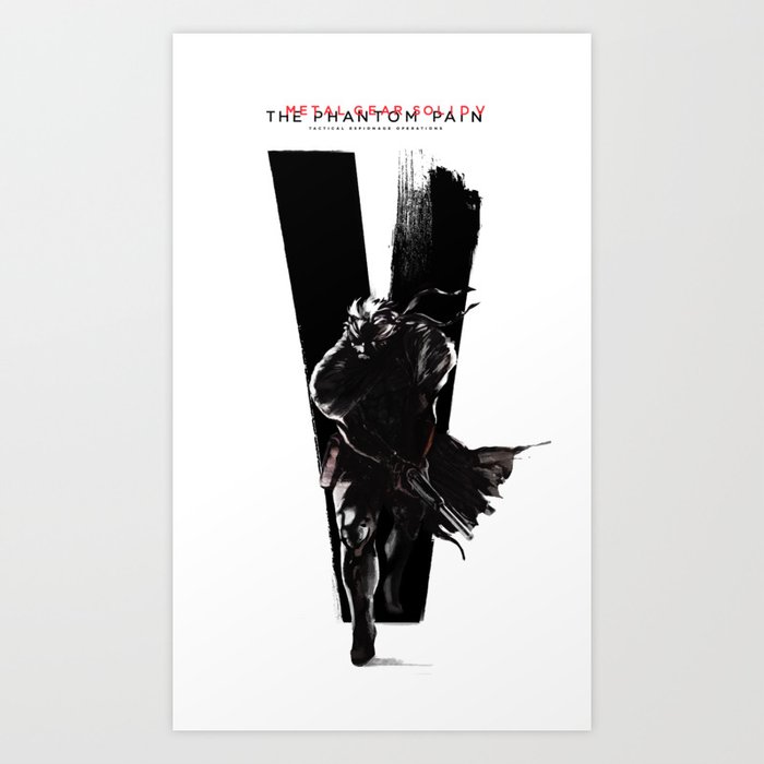 Metal Gear Solid V The Phantom Pain Art Print By Mash Society6 - Metal Gear Solid Wall Art Metal Gear Solid V The Phantom Pain Art Print By Mash Society6 - Metal Gear Solid Wall Art