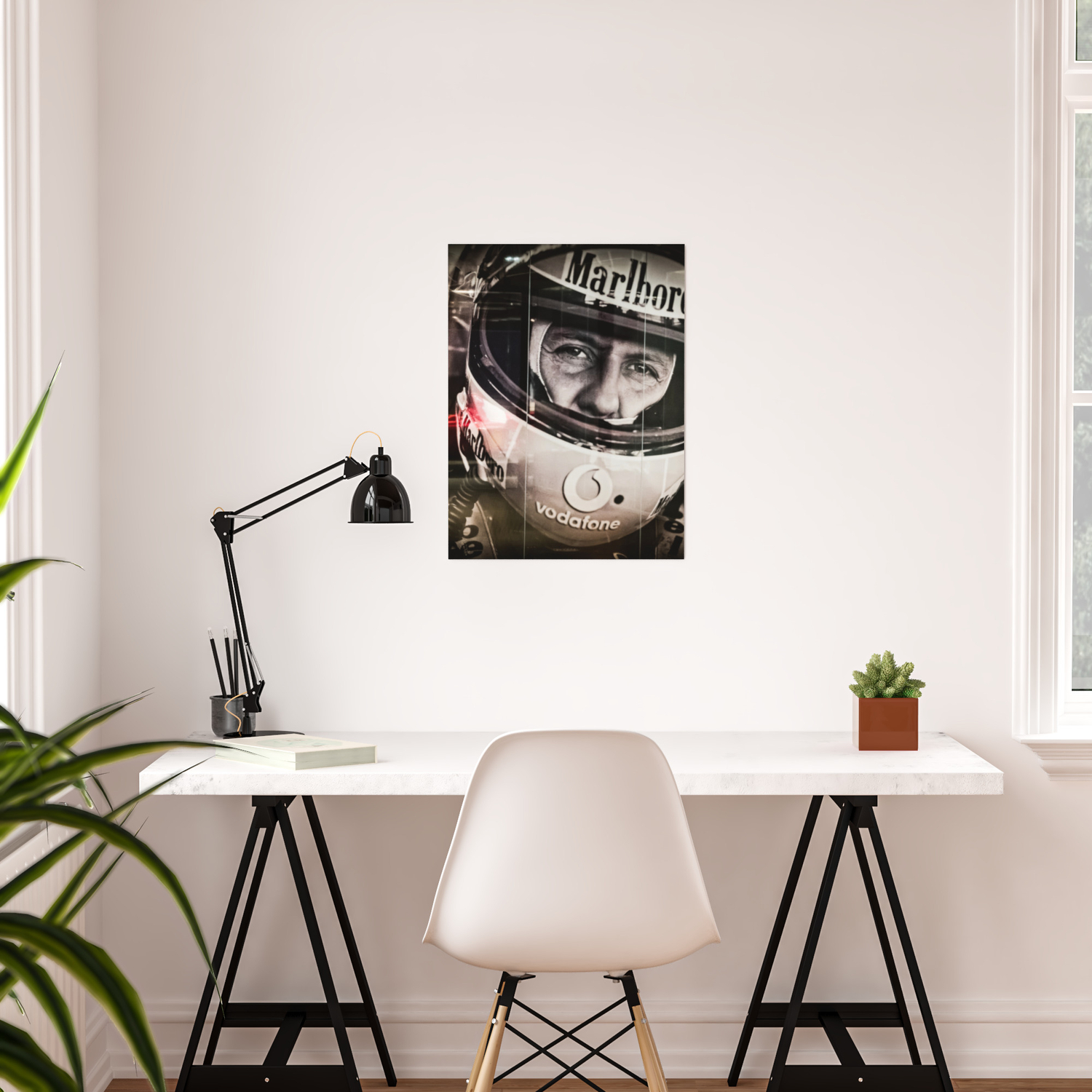 Michael Schumacher Poster By Motorshop Society6
