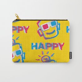 3D HAPPY Carry-All Pouch