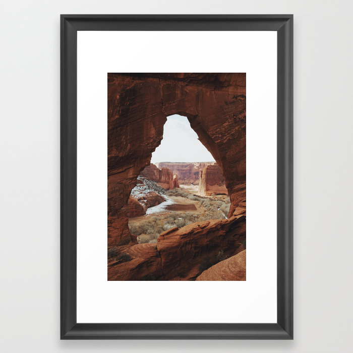 Window Rock Framed Art Print By Kevinruss Society6
