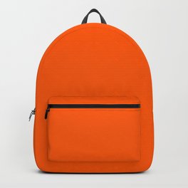 Warm Orange Backpack